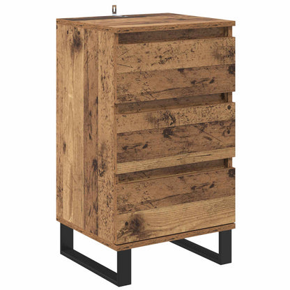 vidaXL Sideboard Old wood Engineered Wood 2