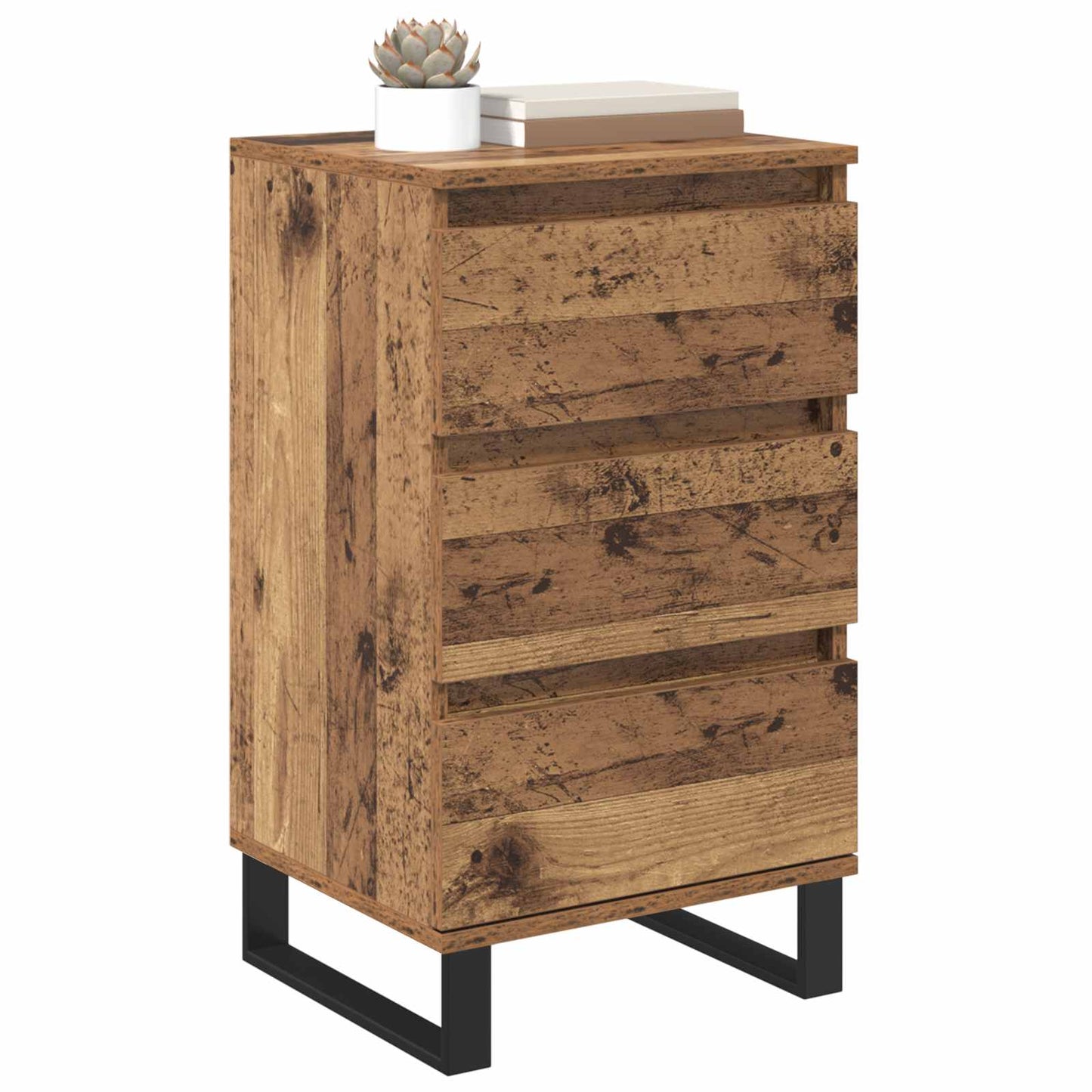 vidaXL Sideboard Old wood Engineered Wood 3