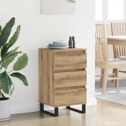 vidaXL Sideboard Artisan oak Engineered Wood 4
