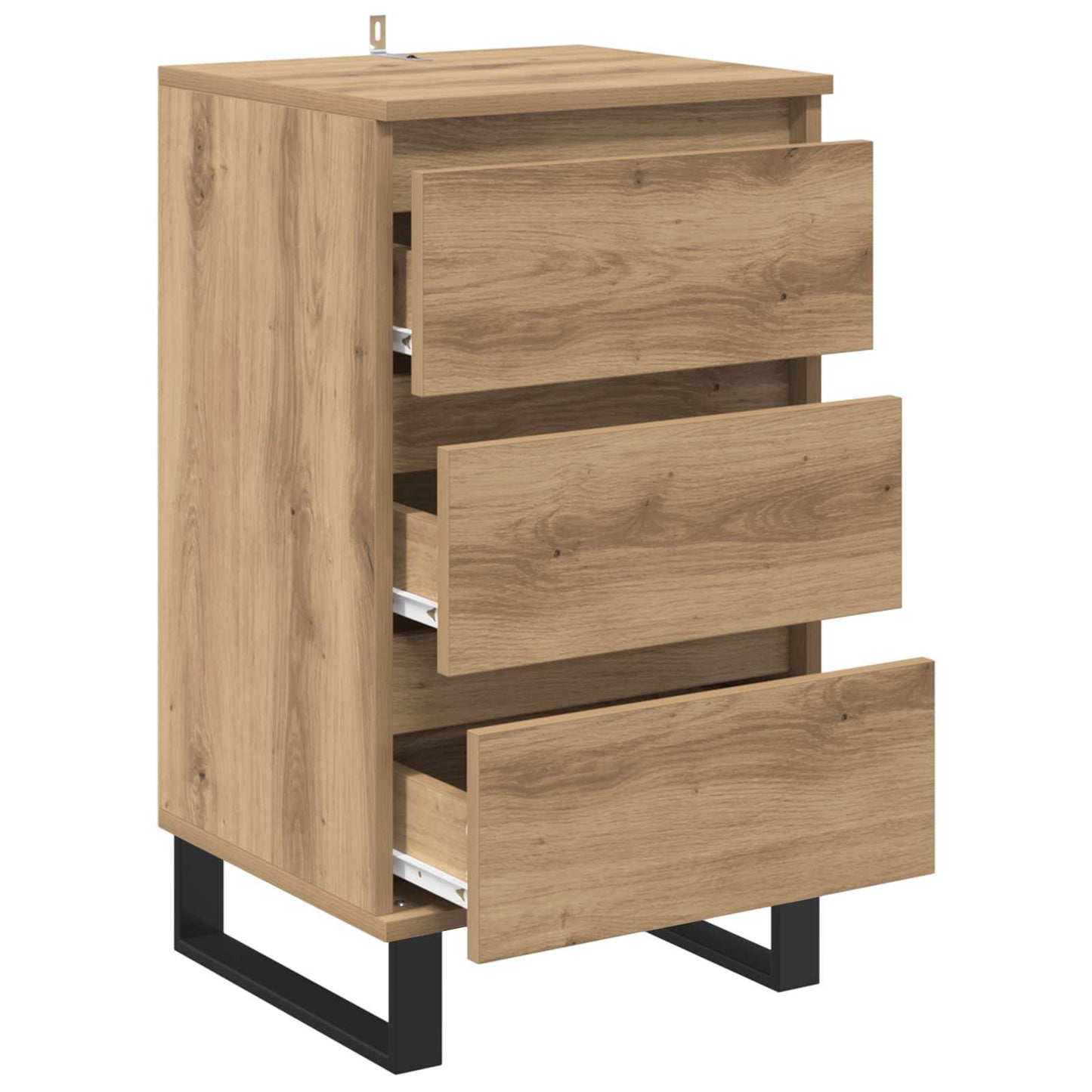 vidaXL Sideboard Artisan oak Engineered Wood 5