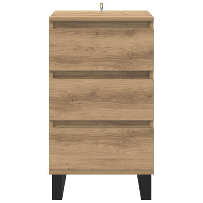 vidaXL Sideboard Artisan oak Engineered Wood 6