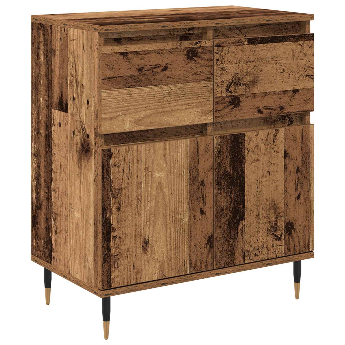 vidaXL Sideboard Old Wood 60 x 35 x 70 cm Engineered Wood and Iron 2