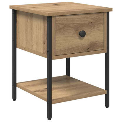 vidaXL Bedside Table 2 pcs Artisan Oak 34 x 35.5 x 45 cm 6