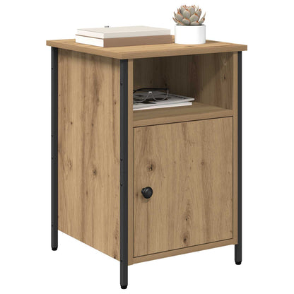 vidaXL Bedside Cabinet 2 pcs Artisan Oak 40 x 42 x 60 cm 3