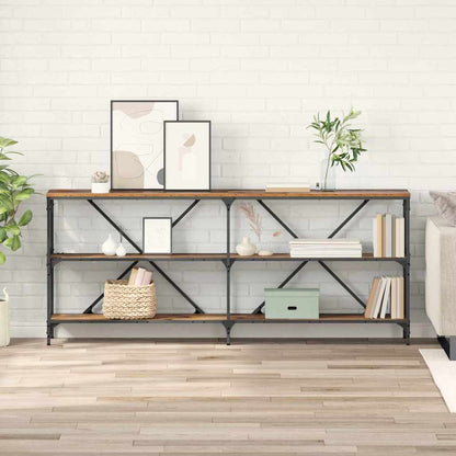 vidaXL Console Table Old Wood 180 x 30 x 75 cm Engineered Wood 1