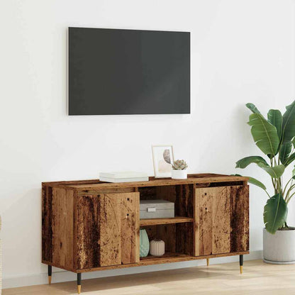 vidaXL TV Cabinet 104 x 35 x 50 cm Old Wood Engineered Wood 1