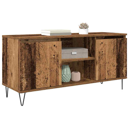 vidaXL TV Cabinet 104 x 35 x 50 cm Old Wood Engineered Wood 3
