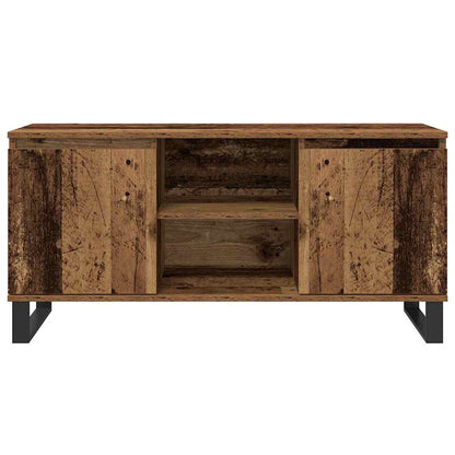 vidaXL TV Cabinet 104 x 35 x 50 cm Old Wood Engineered Wood 6