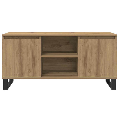 vidaXL TV Cabinet 104 x 35 x 50 cm Artisan Oak Engineered Wood 6