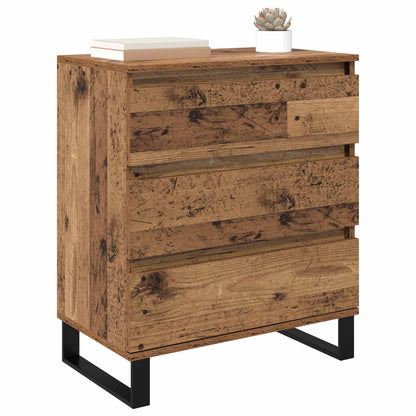 Sideboard 60x35x70 cm Engineered Wood Old wood