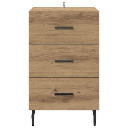 vidaXL Bedside Cabinet Artisan Oak 40 x 40 x 66 cm Engineered Wood 6