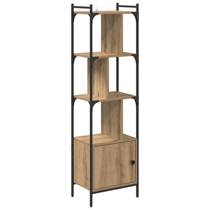 vidaXL Bookcase 6-Tier 44.5 x 30 x 154.5 cm Engineered Wood 2