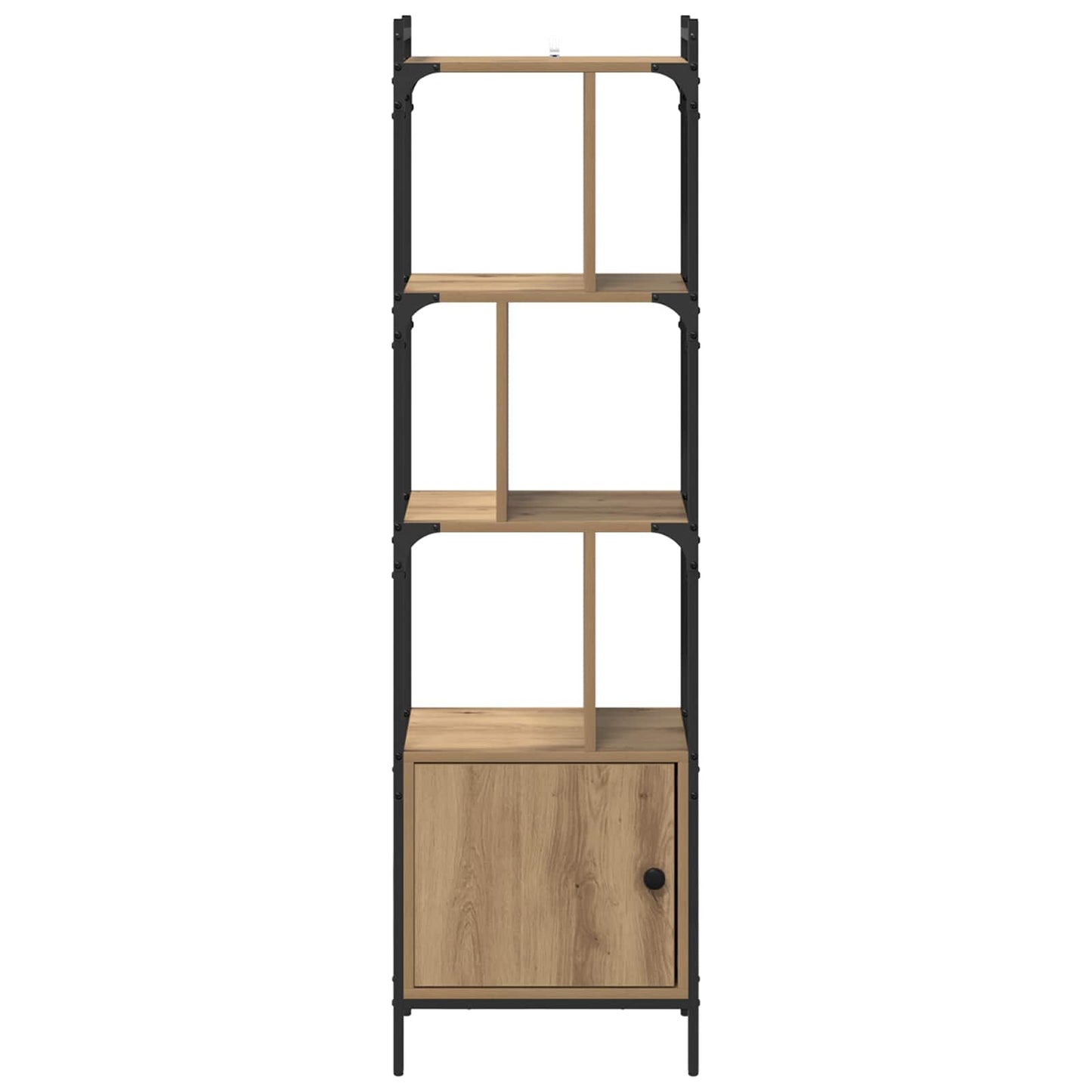 vidaXL Bookcase 6-Tier 44.5 x 30 x 154.5 cm Engineered Wood 6
