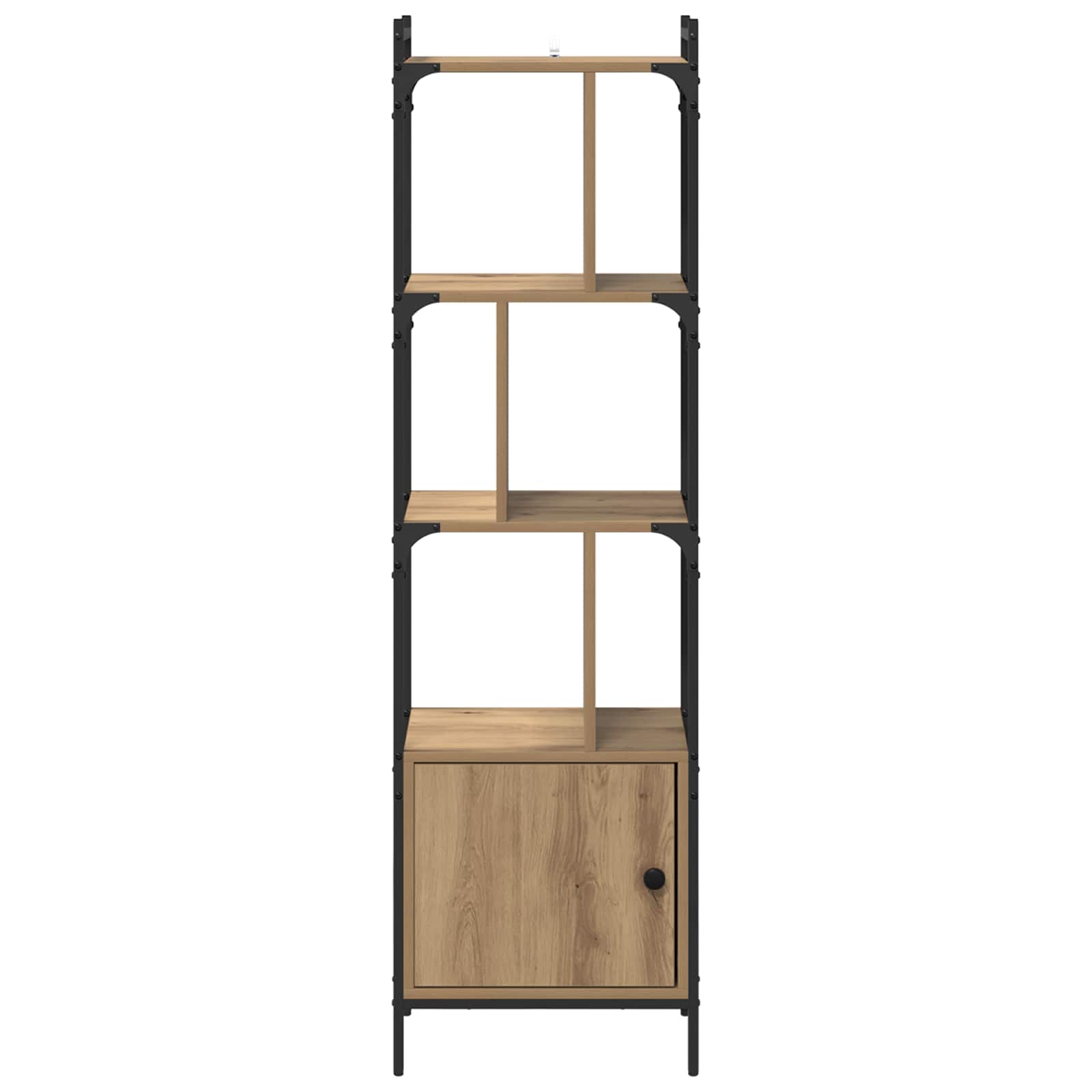 vidaXL Bookcase 6-Tier 44.5 x 30 x 154.5 cm Engineered Wood 6