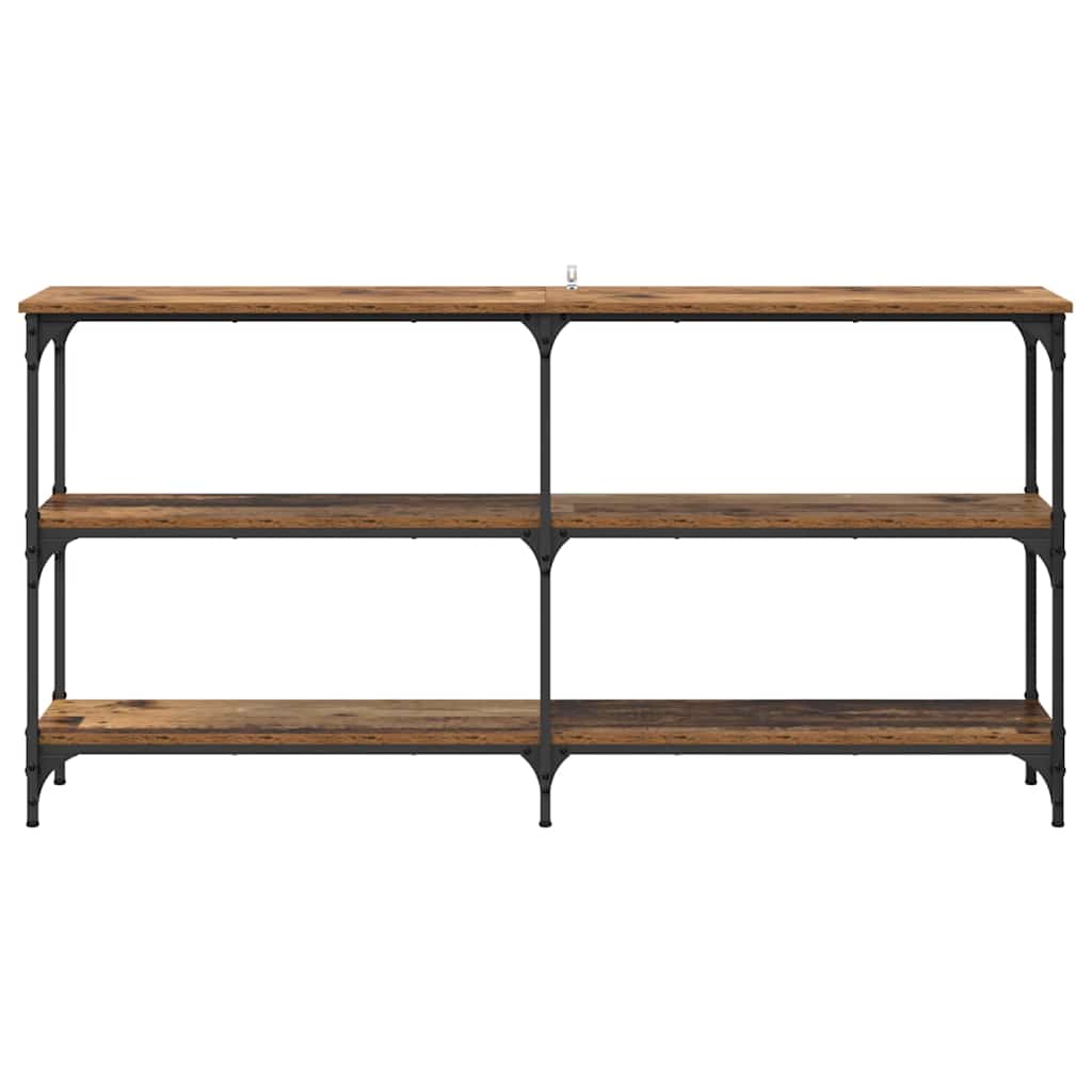 vidaXL Console Table Old Wood 150 x 29 x 75 cm 5