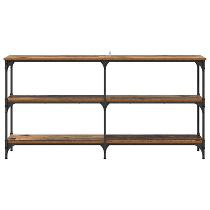 vidaXL Console Table Old Wood 150 x 29 x 75 cm 5