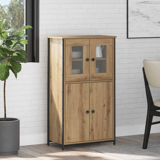 Highboard 62x32x106,5 cm Engineered Wood Artisan oak