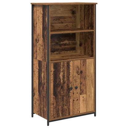 vidaXL Highboard Old Wood 62 x 36 x 121.5 cm Engineered Wood 2