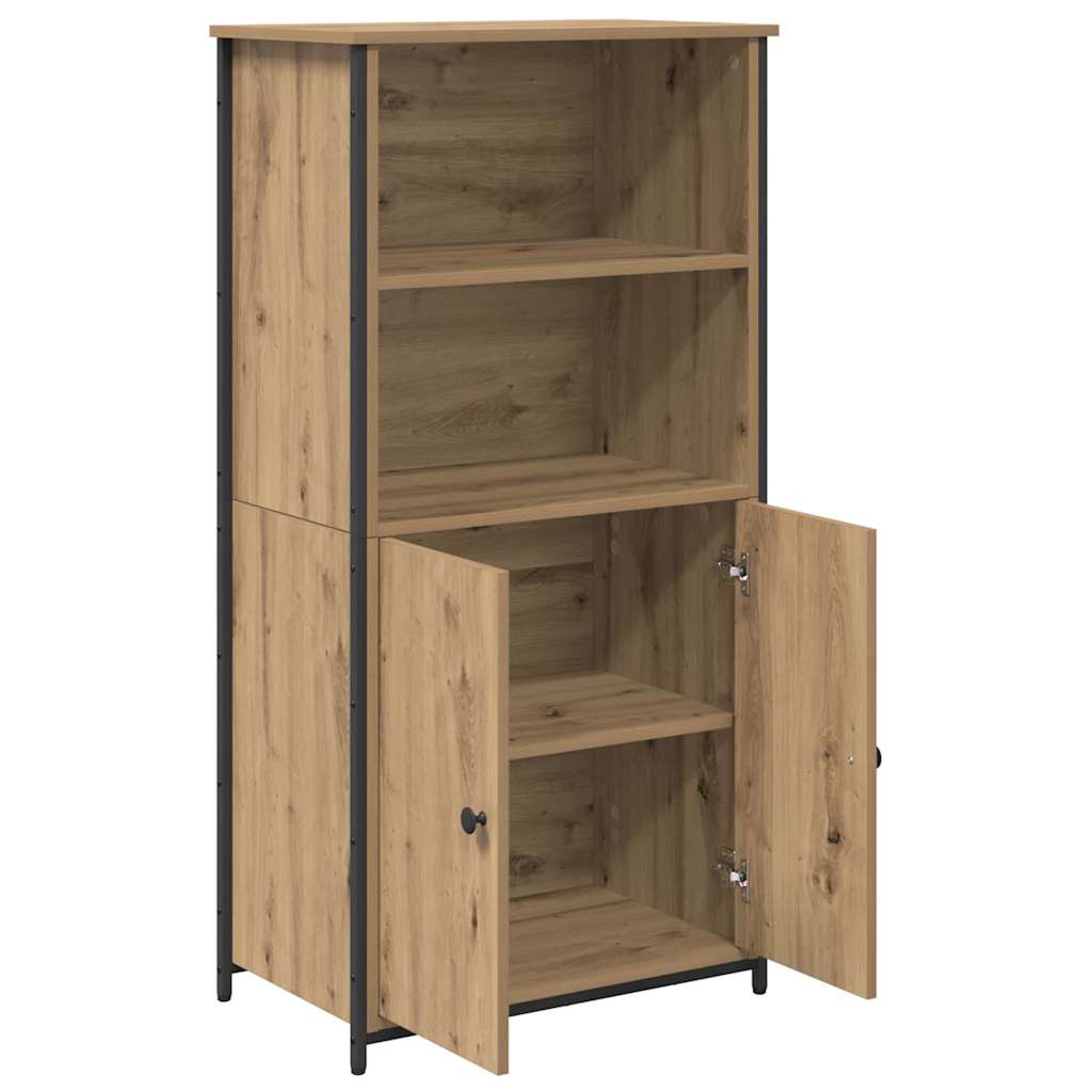 vidaXL Highboard Artisan Oak 62 x 36 x 121.5 cm Engineered Wood 5