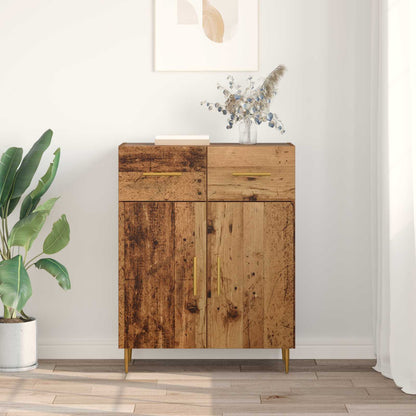 vidaXL Sideboard Old Wood 69.5 x 34 x 90 cm Engineered Wood 4