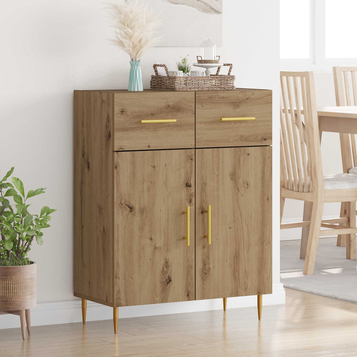 vidaXL Sideboard 69.5x34x90 cm Engineered Wood