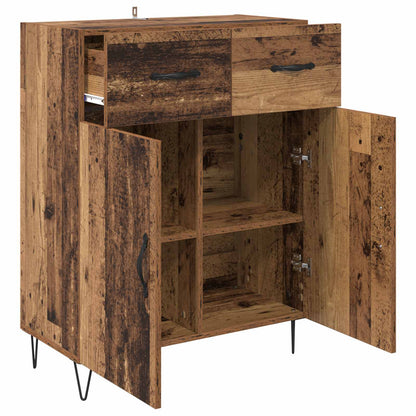 vidaXL Sideboard Old Wood 69.5 x 34 x 90 cm Engineered Wood 5