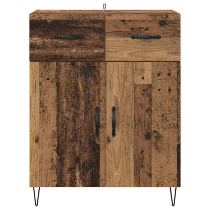 vidaXL Sideboard Old Wood 69.5 x 34 x 90 cm Engineered Wood 6