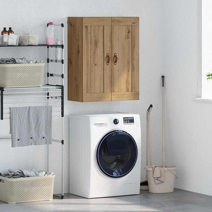 vidaXL Wall Mounted Cabinet Artisan Oak 69.5 x 34 x 90 cm 1