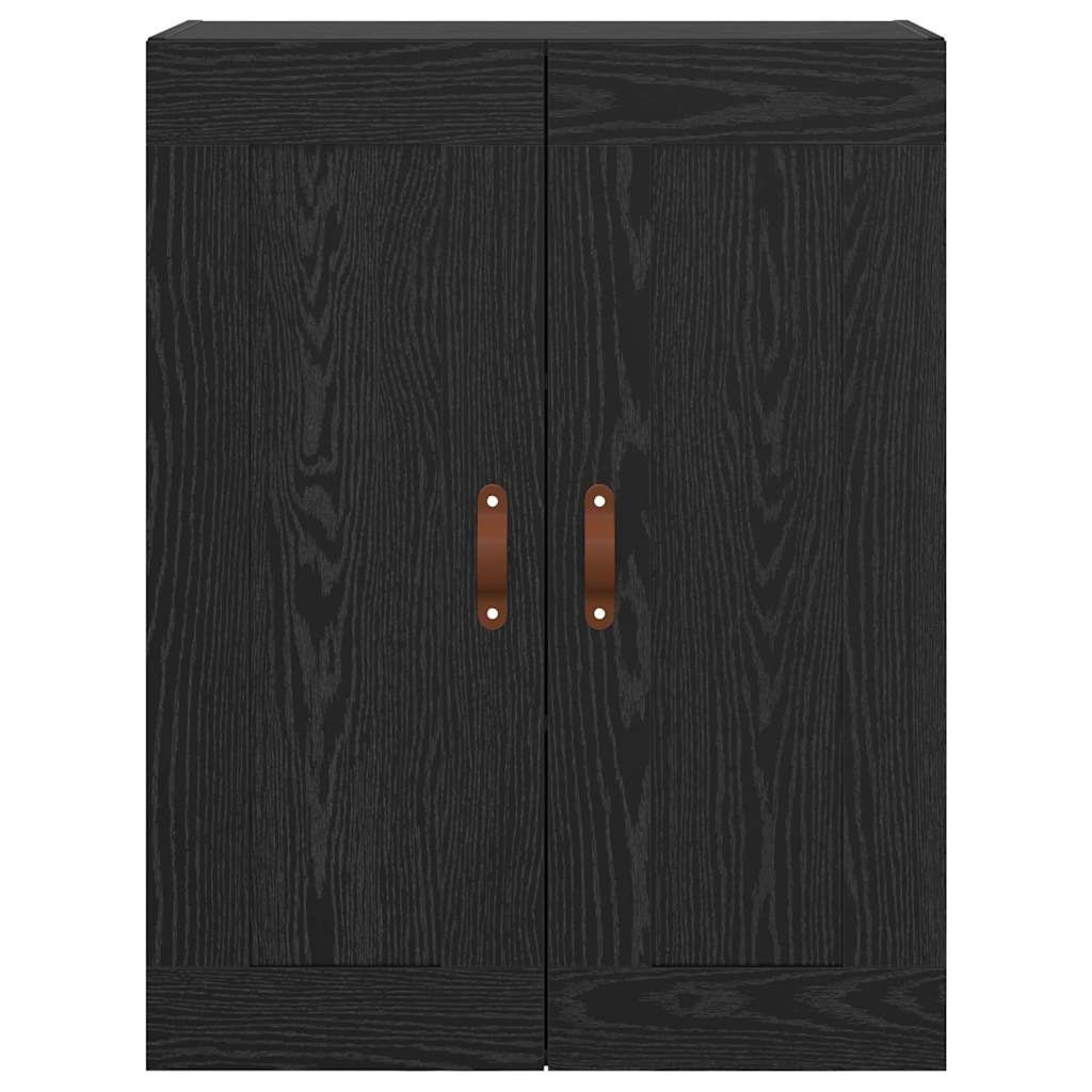 vidaXL Wall Mounted Cabinet Black Oak 69.5 x 34 x 90 cm 6