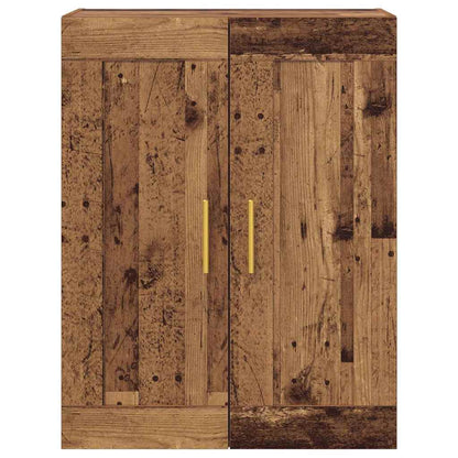 vidaXL Wall Mounted Cabinet Old Wood 69.5 x 34 x 90 cm Engineered Wood 6