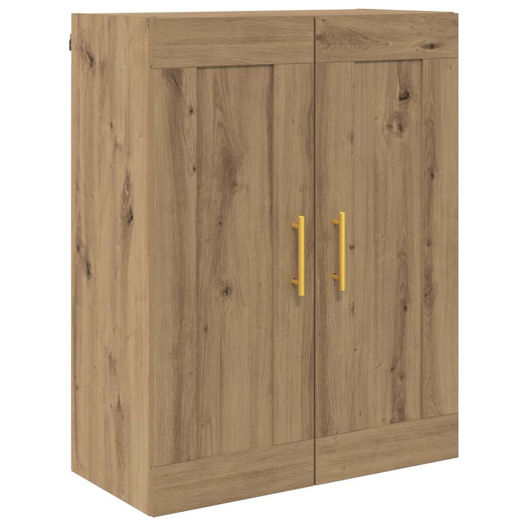 vidaXL Wall Mounted Cabinet Artisan Oak 69.5 x 34 x 90 cm 2