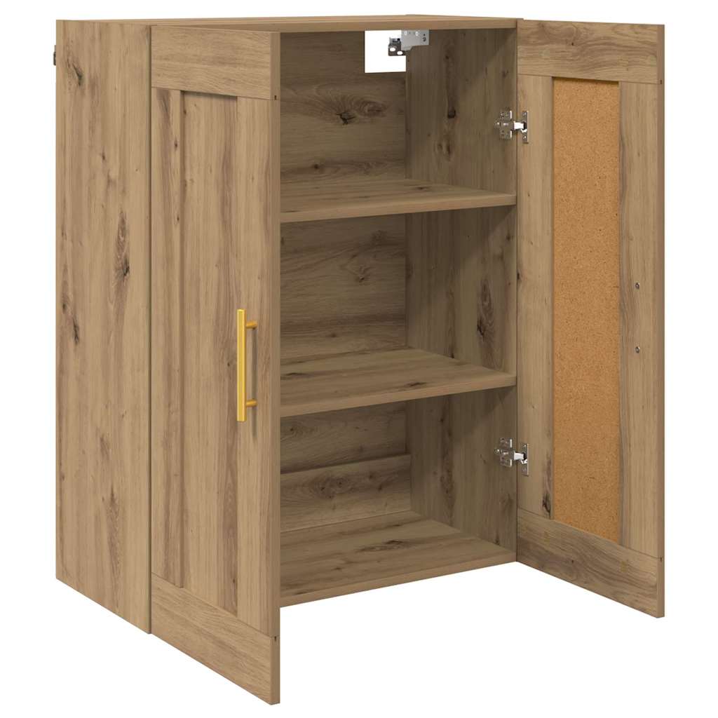 vidaXL Wall Mounted Cabinet Artisan Oak 69.5 x 34 x 90 cm 5