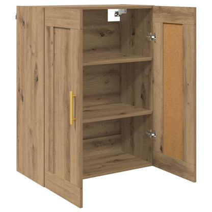 vidaXL Wall Mounted Cabinet Artisan Oak 69.5 x 34 x 90 cm 5