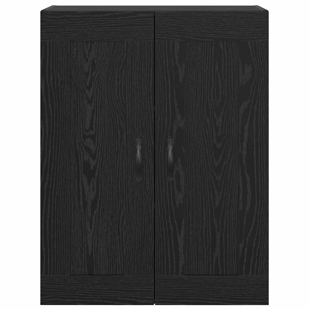 vidaXL Wall Mounted Cabinet Black Oak 69.5 x 34 x 90 cm 6