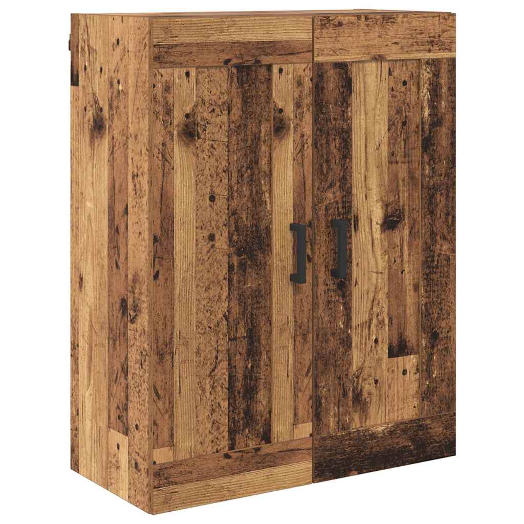 Wall Mounted Cabinet 69,5x34x90 cm Engineered Wood Old wood