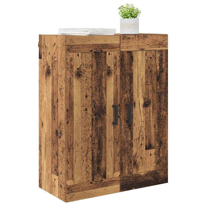 Wall Mounted Cabinet 69,5x34x90 cm Engineered Wood Old wood