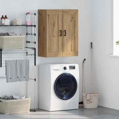 vidaXL Wall Mounted Cabinet Artisan Oak 69.5 x 34 x 90 cm 1