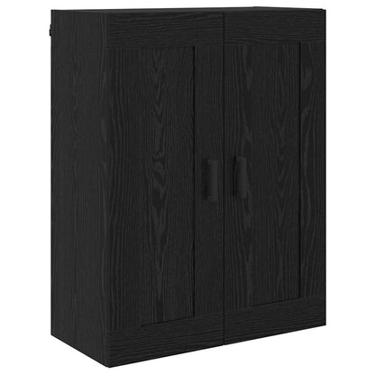 vidaXL Wall Mounted Cabinet Black Oak 69.5 x 34 x 90 cm 1