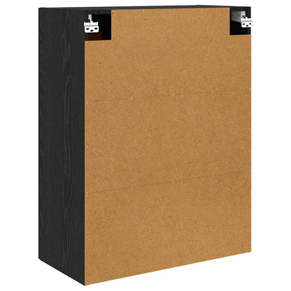 vidaXL Wall Mounted Cabinet Black Oak 69.5 x 34 x 90 cm 6