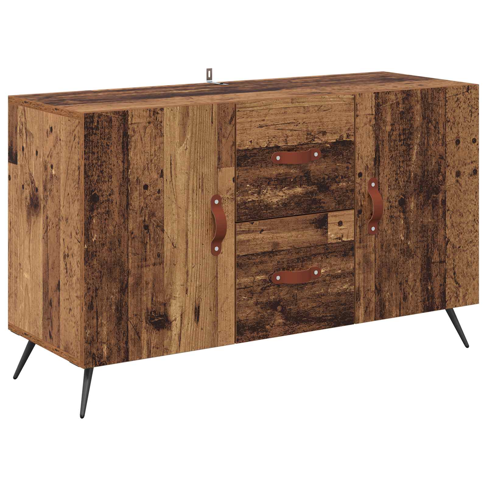 vidaXL Sideboard Old Wood 100 x 36 x 60 cm Engineered Wood 2