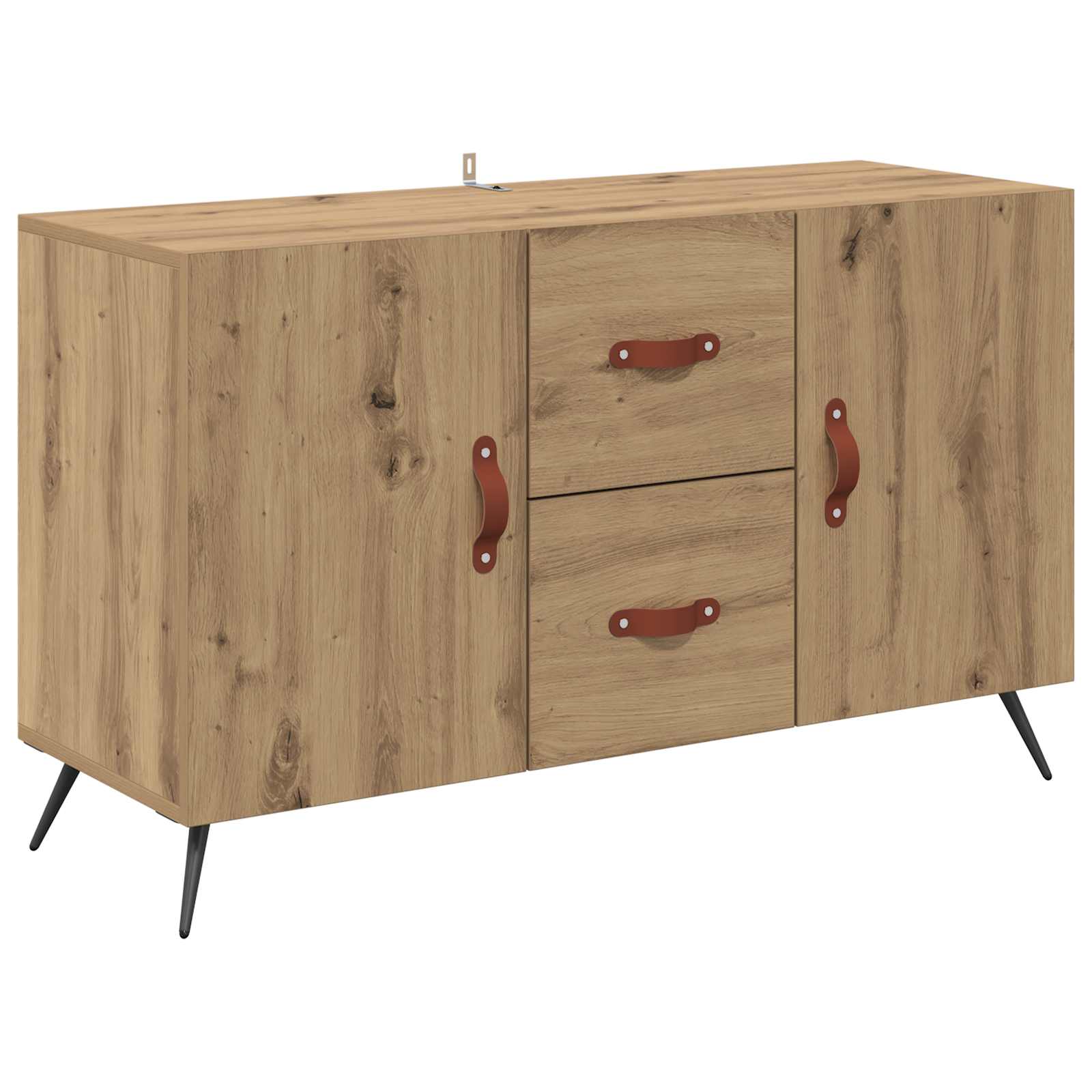 vidaXL Sideboard Artisan Oak 100 x 36 x 60 cm Engineered Wood 2