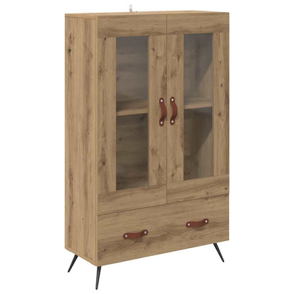 vidaXL Highboard Artisan Oak 69.5 x 31 x 115 cm 2