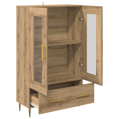 vidaXL Highboard Artisan Oak 69.5 x 31 x 115 cm 5