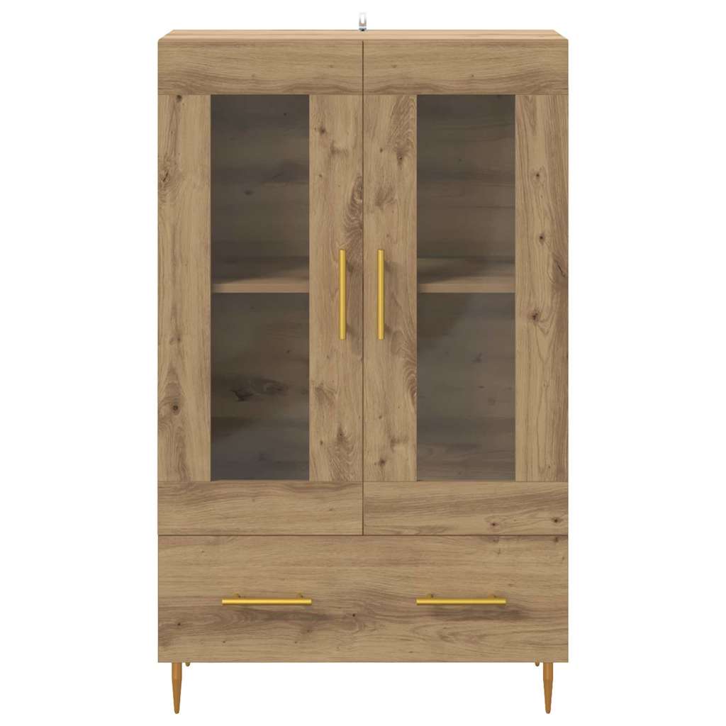 vidaXL Highboard Artisan Oak 69.5 x 31 x 115 cm 6