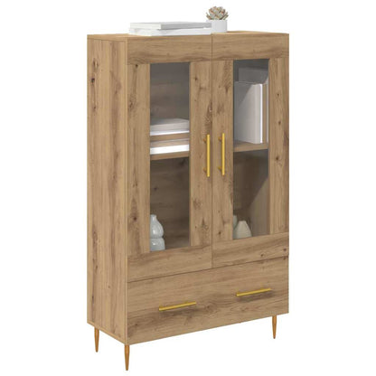 vidaXL Highboard Artisan Oak 69.5 x 31 x 115 cm 3