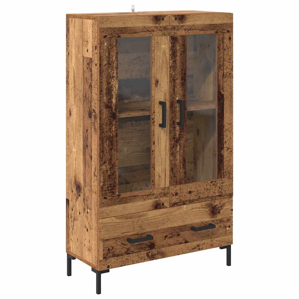 Highboard 69,5x31x115 cm Engineered Wood Old wood