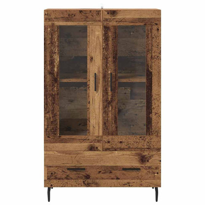 vidaXL Highboard Old Wood 69.5 x 31 x 115 cm Engineered Wood 6