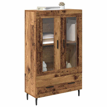 vidaXL Highboard Old Wood 69.5 x 31 x 115 cm Engineered Wood 3