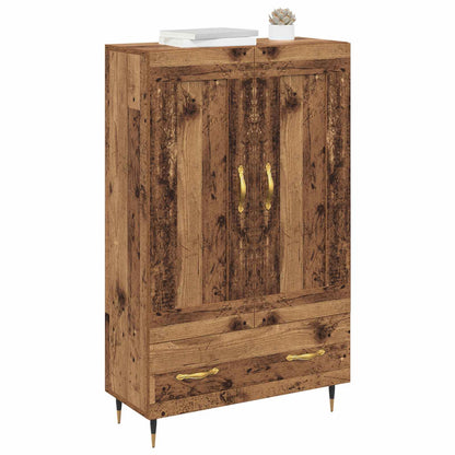 vidaXL Highboard Old Wood 69.5 x 31 x 115 cm Engineered Wood 3