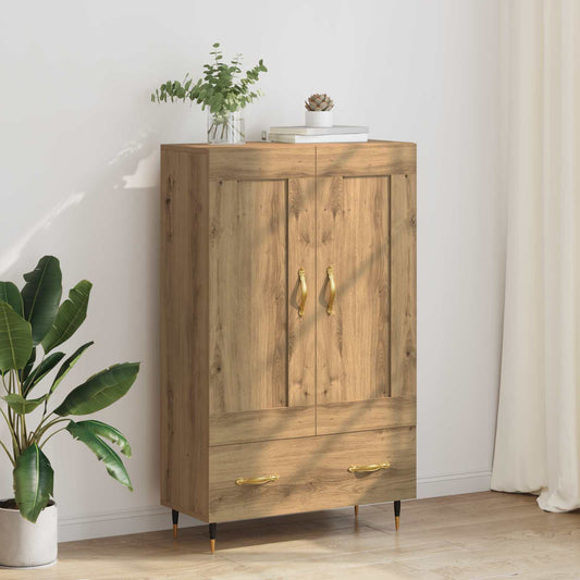 vidaXL Highboard Artisan Oak 69.5 x 31 x 115 cm Engineered Wood 1